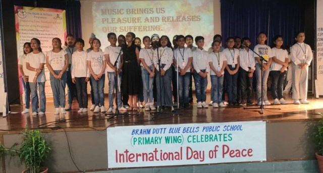 Activities & Assembly on Peace Day